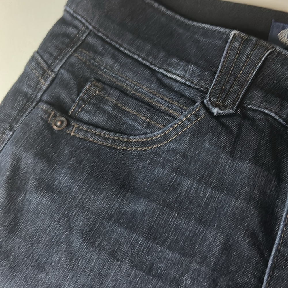 DEMOCRACY "Ab"solution® Booty Lift Jegging Dark Indigo Jeans Women’s Size 2 - Picture 7 of 12